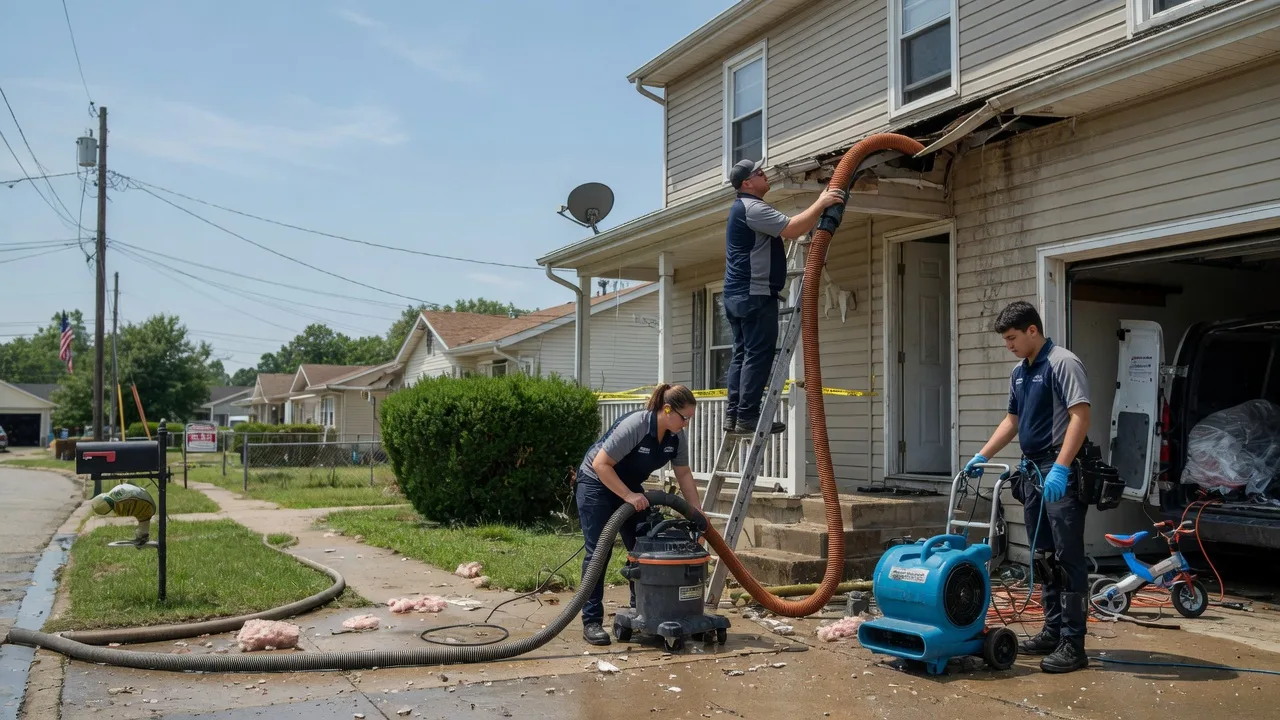Water Damage Restoration in Vergennes, IL near me